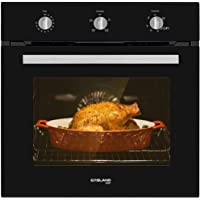 Single Gas Wall Oven, GASLAND Chef GS606MBN 24" Built-in Natural Gas Oven, 6 Cooking Functions Convection Wall Oven with…