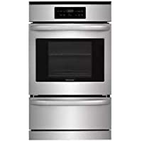 Frigidaire FFGW2426US 24 Single Natural Gas Wall Oven with 3.3 cu. ft. Capacity Halogen Lighting Self-Clean and Timer in…
