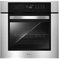 24 Inch Single Wall Oven, thermomate 2.3Cu.ft. Total Capacity Electric Built-in Oven with 9 Cooking Functions in…