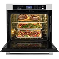 30'' Electric Single Wall Oven, GASLAND Chef Professional Wall Oven 5.0 Cu.Ft. Convection with Self-cleaning, Sabbath…