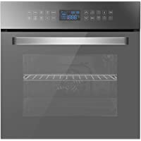 Empava 24" 10 Cooking Functions W/Rotisserie Electric LED Digital Display Touch Control Built-in Convection Single Wall…