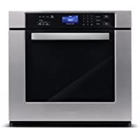 Cosmo COS-30ESWC 30 in. Electric Single Wall Oven with 5 cu. ft. Capacity, Turbo True European Convection, 7 Cooking…