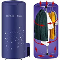 Clothes Dryer Portable Travel Mini 900W dryer machine,Portable dryer for apartments,New Generation Electric Clothes…