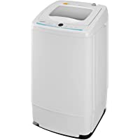 COMFEE' Portable Washing Machine, 0.9 cu.ft Compact Washer With LED Display, 5 Wash Cycles, 2 Built-in Rollers, Space…