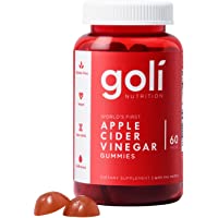 Apple Cider Vinegar Gummy Vitamins by Goli Nutrition - Immunity & Detox - (1 Pack, 60 Count, with The Mother, Gluten…
