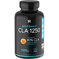 Vegan CLA 1250 - 180 Veggie Softgels | Non-Stimulating Conjugated Linoleic Acid (CLA) supporting Healthy Weight…