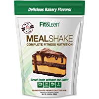 Fit & Lean Meal Shake Fat Burning Meal Replacement with Protein, Fiber, Probiotics and Organic Fruits & Vegetables and…