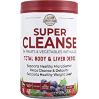 Country Farms Super Cleanse, Organic Super Juice Cleanse, Delicious Drink Powder, 14 Servings, 9.88 Oz (Packaging May…