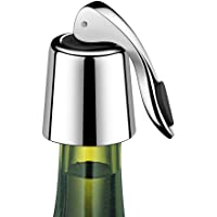 ERHIRY Wine Bottle Stopper Stainless Steel, Wine Bottle Plug with Silicone, Expanding Beverage Bottle Stopper, Reusable…