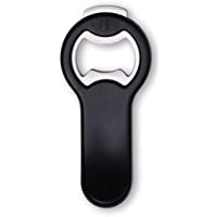 2 in 1 Bottle Opener with Magnetic Cap Catcher - Pop Can Opener – Stick to Refrigerator for Easy Storage to Avoid Loss…
