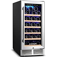 BODEGA 15 Inch Wine Cooler,Upgrade Wine Refrigerator 31 Bottle with Quiet Compressor Cooling Constant Temperature System…