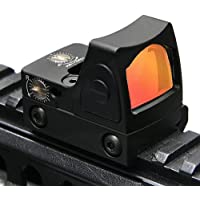 AKFIRE Metal RMR Red Dot Sight Scope Collimator Reflex Sight Scope Fit 20mm Rail for Outdoors Hunting Holographic Sight