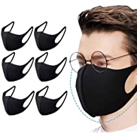 Washable Fashion Protective Face Mask, Fiber Face Mask Reusable Unisex Carbon Outdoor Anti-Haze Face for Cycling Camping…