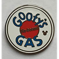 Disney Pin 130371 DLR - Hidden Mickey 2018 - Toontown Signs - Goofy's Gas Pin
