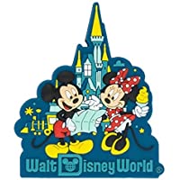 Disney Parks Magnet - Walt Disney World - Mickey and Minnie Cinderella Castle