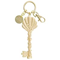 Disney Parks Keychain - Kingdom Keys - The Little Mermaid Ariel - Gold Shell