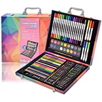 Darnassus 132-Piece Art Set, Inspiration Art Case Coloring Set, Deluxe Professional Color Set, Crafts for Kids Ages 8-12…