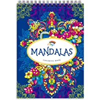 Mandala Adult Coloring Books by Colorya - A4 Size - Coloring Books for Men and Women - Premium Quality Paper, No Medium…