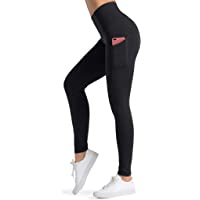 Dragon Fit High Waist Yoga Leggings with 3 Pockets,Tummy Control Workout Running 4 Way Stretch Yoga Pants