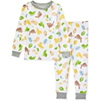 Burt's Bees Baby Baby Boys' Pajamas, Tee and Pant 2-Piece Pj Set, 100% Organic Cotton