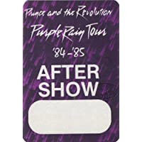 Prince 1984 Purple Rain Backstage Pass ASO Purple