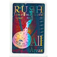Rush Tour Laminate Metallic Backstage Pass Time Machine Tour '10"All Areas"
