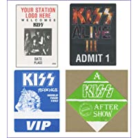 KISS Special Set of 4 Backstage Passes