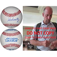 John Smoltz Atlanta Braves Boston Red Sox signed autographed baseball COA proof