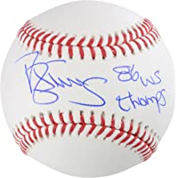 Darryl Strawberry New York Mets Autographed Baseball with"86 WS Champs" Inscription - Autographed Baseballs