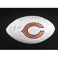 Darnell Mooney Chicago Bears Signed Autographed Full Size White Panel Football Beckett COA
