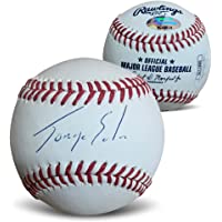 Jorge Soler Autographed MLB Signed Baseball JSA COA With UV Display Case
