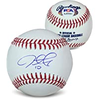 Justin Turner Autographed MLB Signed Baseball PSA DNA COA With UV Display Case