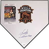 Brandon Belt Signed San Francisco Giants Baseball Home Plate Base Exact Proof JSA Cert Autographed