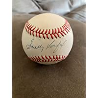 Sandy Koufax Signed Baseball JSA Letter