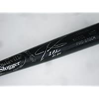 Justin Turner Los Angeles Dodgers Signed Autograph Game Model Baseball Bat Black LoJo Sports Certified