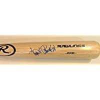 Nick Gonzales Pittsburgh Pirates Autographed Signed Blonde Baseball Bat JSA Witness COA