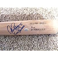 Alex Rodriguez Game Issued Signed Auto Baseball Bat NY Yankees AROD COA