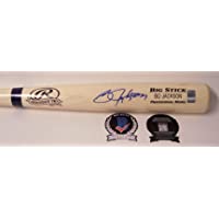 Bo Jackson Autographed Hand Signed Adirondack Pro Wood Baseball Bat - BAS Beckett