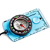 Orienteering Compass - Hiking Backpacking Compass - Advanced Scout Compass Camping and Navigation - Boy Scout Compass…