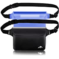 HEETA 2-Pack Waterproof Pouch, Screen Touch Sensitive Waterproof Bag with Adjustable Waist Strap - Keep Your Phone and…