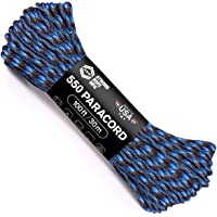 Atwood Rope MFG 550 Paracord 100 Feet 7-Strand Core Nylon Parachute Cord Outside Survival Gear Made in USA | Lanyards…