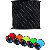 WEREWOLVES Reflective 550 Paracord - 100% Nylon, Rope Roller, 7 Strand Utility Parachute Cord for Camping Tent, Outdoor…