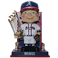 Atlanta Braves MLB World Series Champions Bobblehead MLB - Commemorates Atlanta Braves, Boston Braves and Milwaukee…