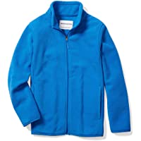 Amazon Essentials Boys and Toddlers' Polar Fleece Full-Zip Mock Jacket