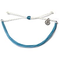 Pura Vida Jewelry Bracelets - 100% Waterproof and Handmade w/Coated Charm, Adjustable Band