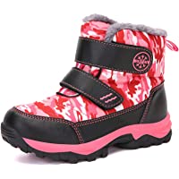 UBFEN Kids Snow Boots Boys Girls Winter Warm Waterproof Outdoor Slip Resistant Cold Weather Unisex Shoes (Toddler/Little…
