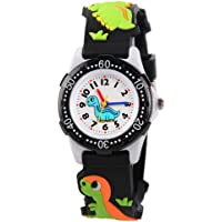 Kids Watch for Boys Girls, Toddler Watch Digital Analog Wrist Waterproof Watches with 3D Cute Cartoon Silicone Band, for…