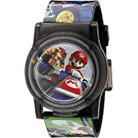 Nintendo Kids' NMK3403 Digital Display Analog Quartz Multi-Color Watch