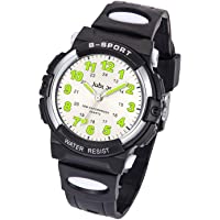 Kids Watch Analog, Child Quartz Wristwatch with for Kids Boys Girls Waterproof Time Teach Watches Rubber Band Analog…