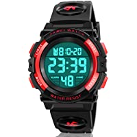 Dodosky Boy Toys Age 5-12, LED 50M Waterproof Digital Sport Watches for Kids Birthday Presents Gifts for 5-12 Year Old…